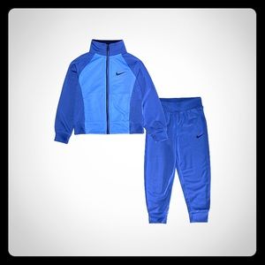 NWT NIKE Toddler Boys (Size 4T) 2-piece Colorblock Tricot Set